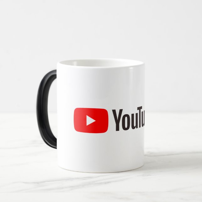 Taza Mágica Mug YouTube de alta calidad (Anverso izquierdo)