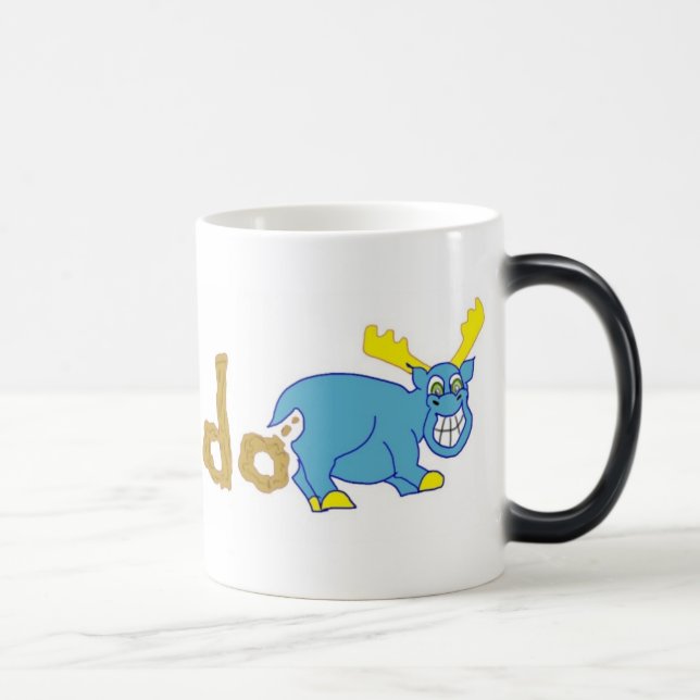 Taza Mágica Mugre azul de Colorado Mooser (Derecha)