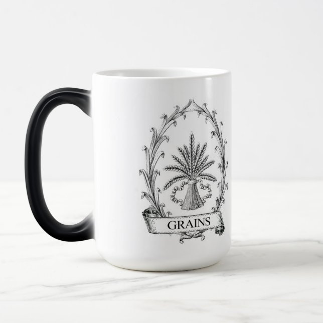 Taza Mágica Mugre clásica del "Viejo Mundo" europeo - Grano/Tr (Izquierda)