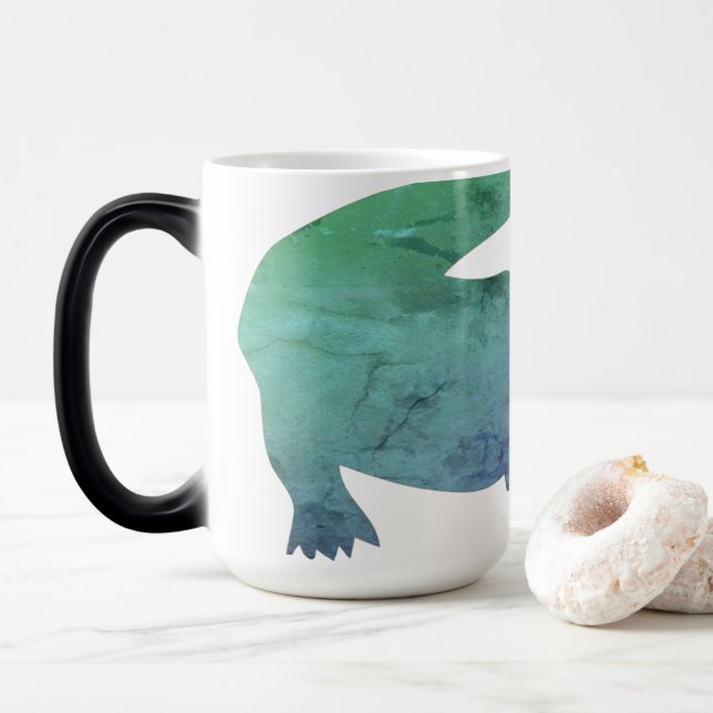 Taza Mágica Mugre de cocodrilo (Con donut)