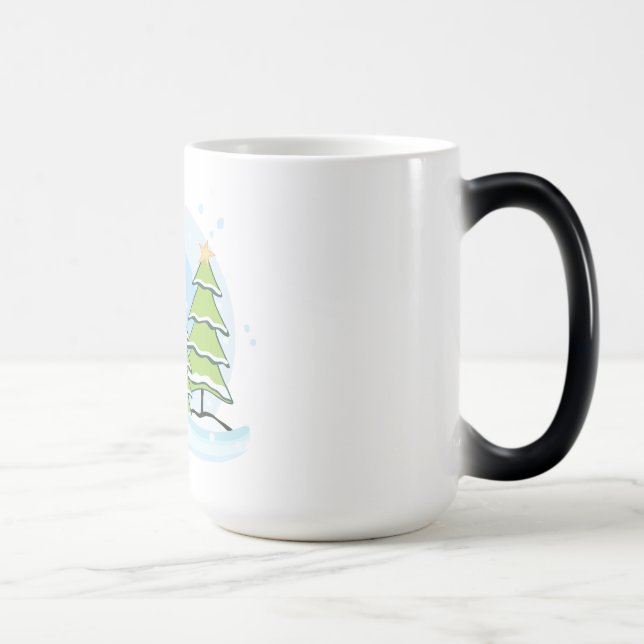 Taza Mágica Mugre de Navidades de vacaciones (Derecha)