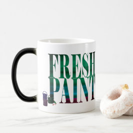 Taza Mágica Mugre de pintura fresca
