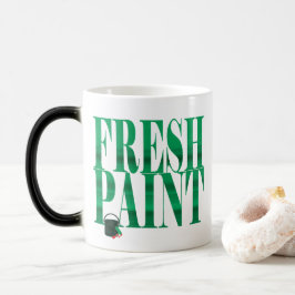 Taza Mágica Mugre de pintura fresca