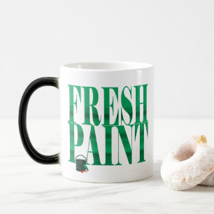 Taza Mágica Mugre de pintura fresca