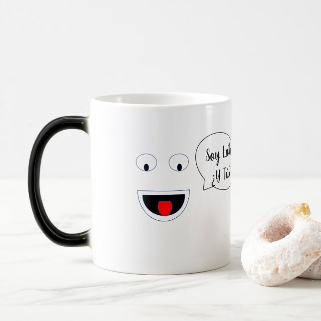 Taza Mágica Mugre española (Con donut)