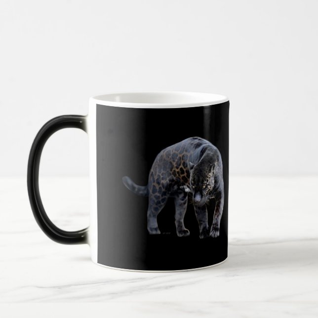 Taza Mágica Mugre negra de Jaguar Diablo (Izquierda)