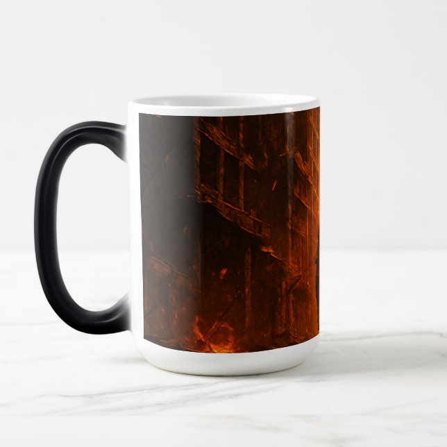 Taza Mágica Mugs & Cups Guerrero Apocalíptico - Post Cinemátic (Izquierda)