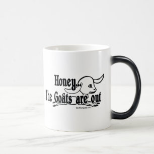Taza Mágica Mugs de cabra y Drinkware de cabra