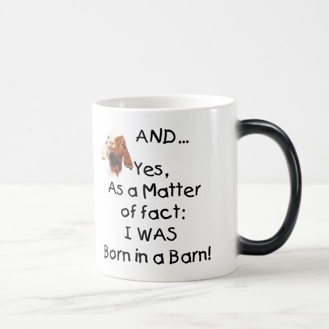 Taza Mágica Mugs de cabra y Drinkware de cabra (Derecha)