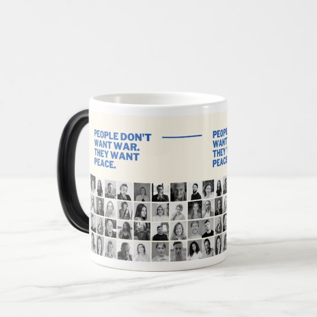 Taza Mágica Mugs de paz (Anverso izquierdo)