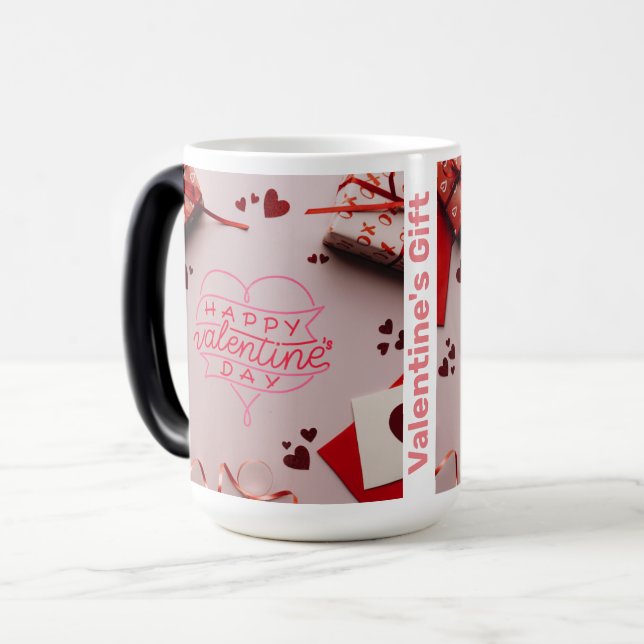Taza Mágica Mugs de regalo de San Valentín (Anverso izquierdo)