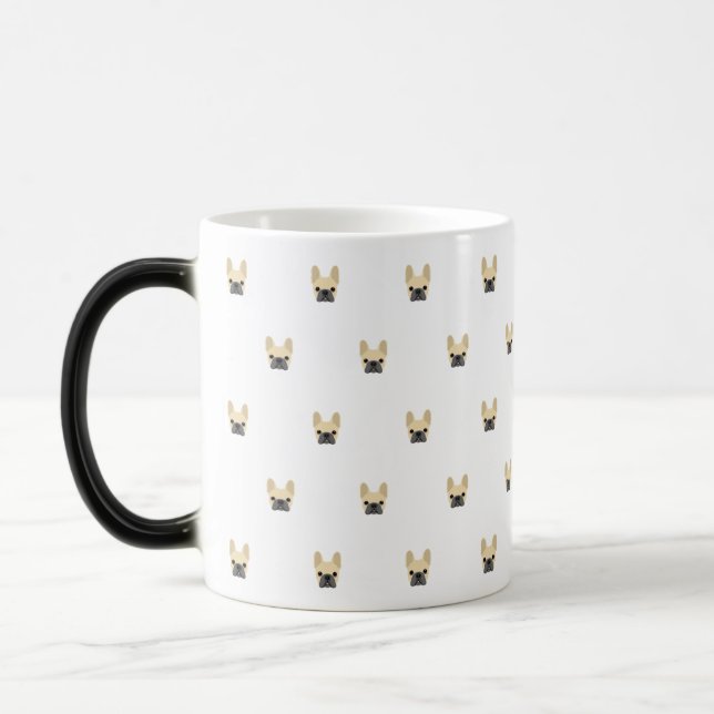Taza Mágica Mugs del Bulldog francés (Izquierda)