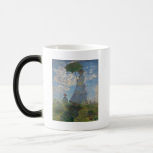 Taza Mágica Mujer de Claude Monet con un parasol 1875