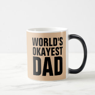 TAZA MÁGICA MUNDO BIEN BOMBAS DE CAFÉ DE PAPÁ