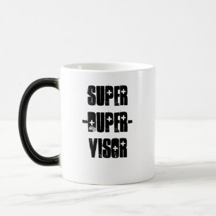 Taza Mágica Mundos mejor Boss, Estupendo-duper-visera