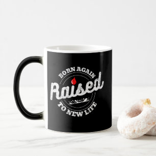 Taza Mágica Nacido De Nuevo Criado A La Nueva Vida Cristiana