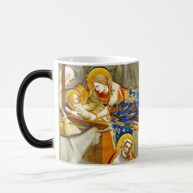 Taza Mágica Natividad Nacimiento de Jesús (Izquierda)