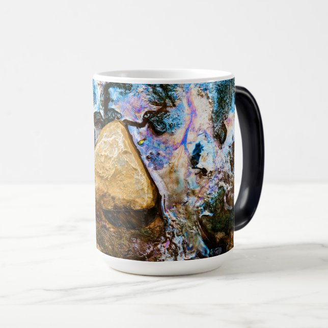 Taza Mágica naturaleza abstracta todavía agua (Anverso derecho)