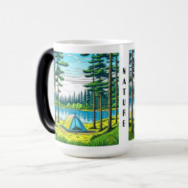 Taza Mágica Naturaleza y arte de Camping Ai