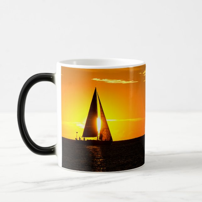Taza Mágica Navegación por el atardecer (Izquierda)