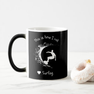 Taza Mágica Navegando olas de mar Así es como ruedo Vacaciones