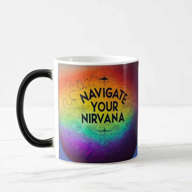Taza Mágica Navegar por tu nirvana (Izquierda)