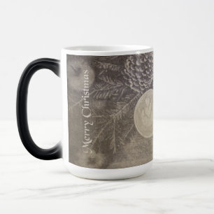 Taza Mágica Navidad Vintage Café y Galletas