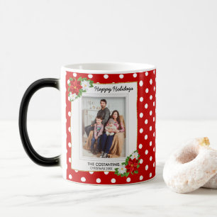 Taza Mágica Navidades de fotografía de Polka Dot Poinsettia Co