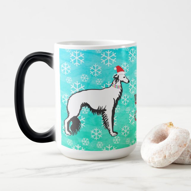 Taza Mágica Navidades de Silken Windhound (Con donut)