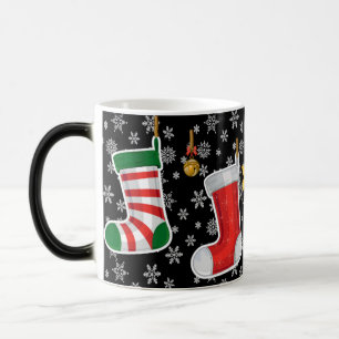 Taza Mágica Navidades evalúan copos de nieve