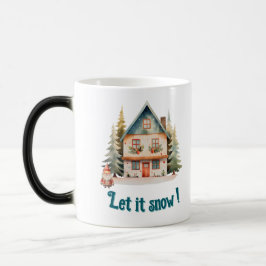 Taza Mágica navidades lindos elf mug