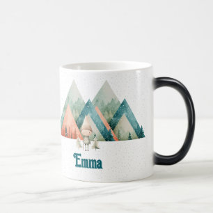 Taza Mágica navidades lindos elf mug
