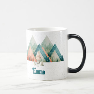 Taza Mágica navidades lindos elf mug