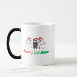 Taza Mágica Navidades Meowy