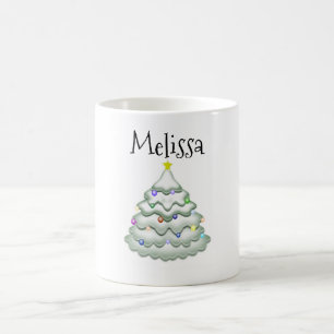 Taza Mágica Navidades personalizados Morphing Mug/Tree