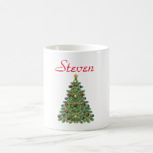 Taza Mágica Navidades personalizados Morphing Mug/Tree