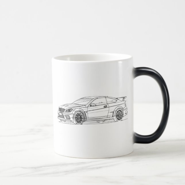 Taza Mágica Negro 2012 de MBAMG C63 (Derecha)