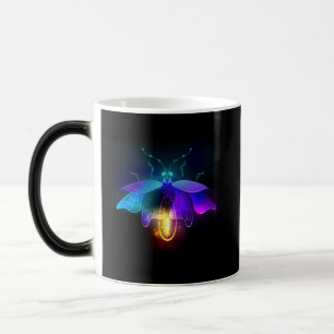 Taza Mágica Neon Firefly en negro