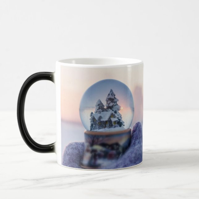 Taza Mágica Nevada en el árbol de Navidad (Izquierda)