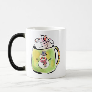 Taza Mágica Nieve y cacao