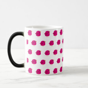 Taza Mágica Niños adorables pájaros
