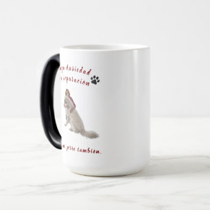 Taza Mágica “No es drama… es que te amo” 🐶💛 