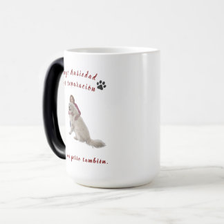 Taza Mágica “No es drama… es que te amo” 🐶💛