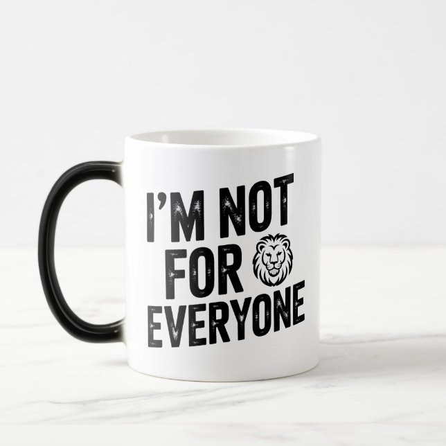 Taza Mágica No estoy a favor de todo el mundo... (Izquierda)
