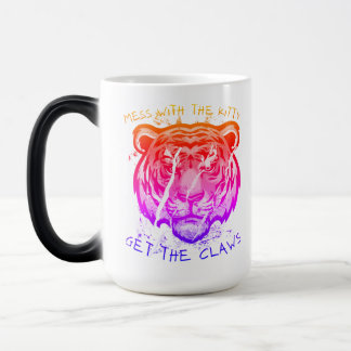 Taza Mágica No te metas con la gatita
