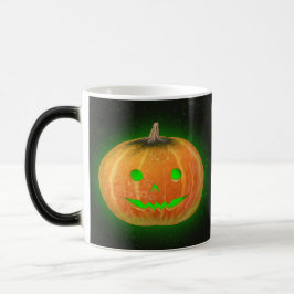 Taza Mágica Noche de Brujas Espeluznante Sonrisa de Calabaza L