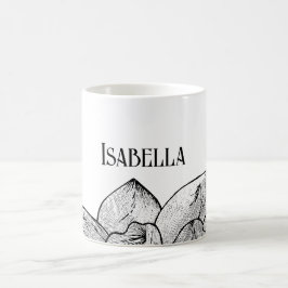 Taza Mágica Nombre Personalizado "Isabella" Color Mágico
