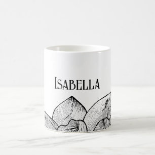 Taza Mágica Nombre Personalizado "Isabella" Color Mágico