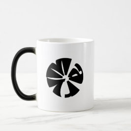 Taza Mágica Nombre simple "Mary" en tazón de café negro