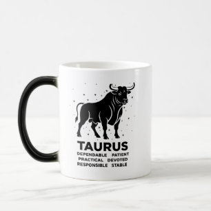 Taza Mágica "Nombre y rasgos personalizados del signo zodiacal